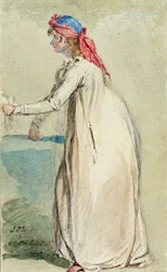 Porträt von Mrs. Morland, ca. 1800-04